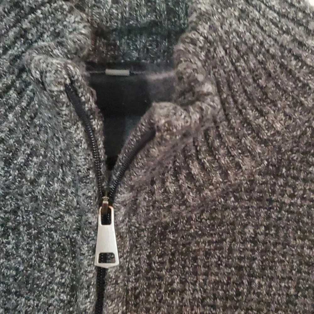 Effect Sweater Jacket - Picture 2 of 11